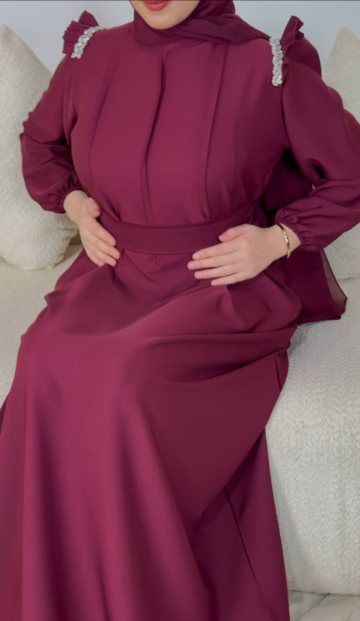 Robe bordeaux