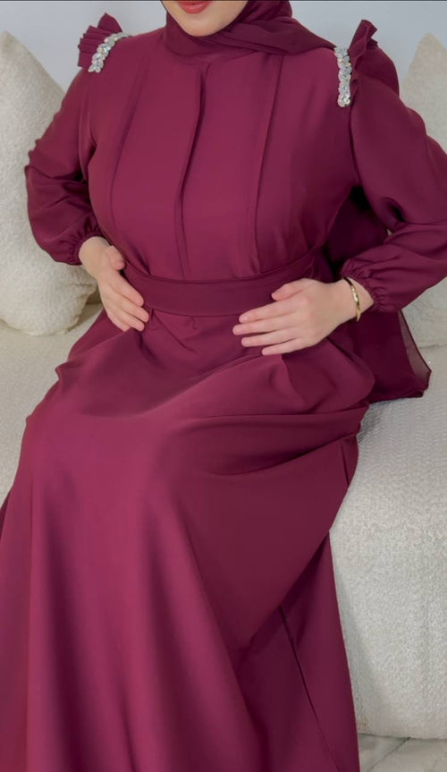 Robe bordeaux