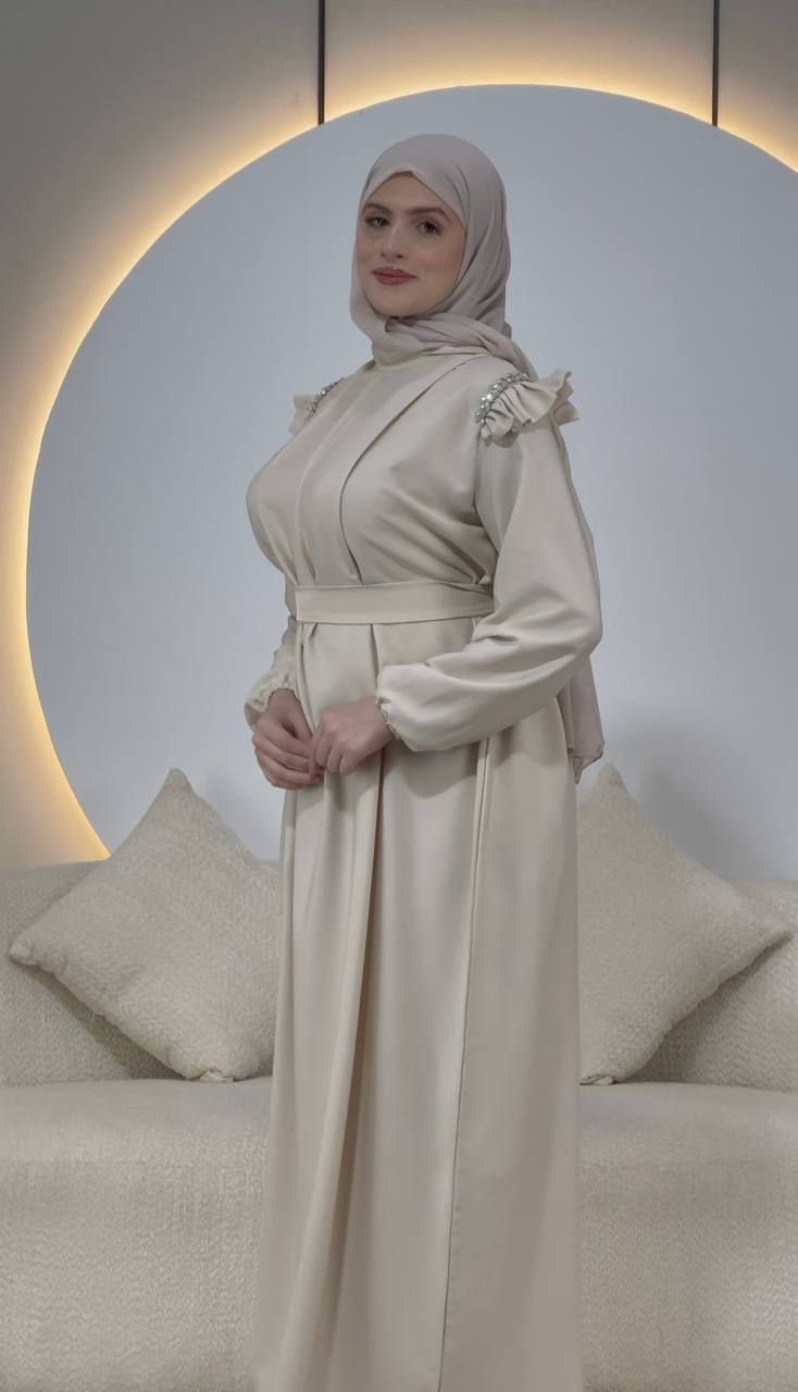 Robe beige
