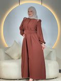 Robe marron rouille